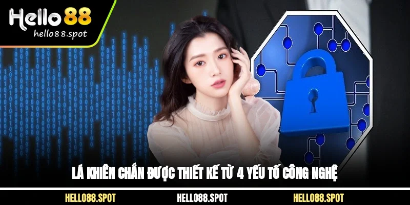 Lá khiên chắn được thiết kế từ 4 yếu tố công nghệ